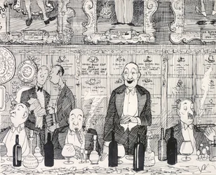 Tendance à rire de nos propres anecdotes, publié dans Punch, 10 février 1937